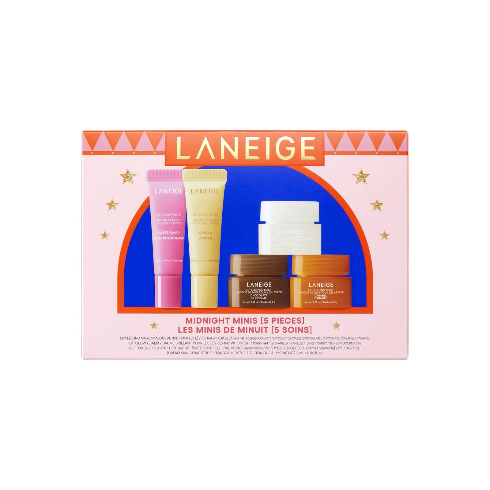 LANEIGE  MIDNIGT MINIS 5 PZAS