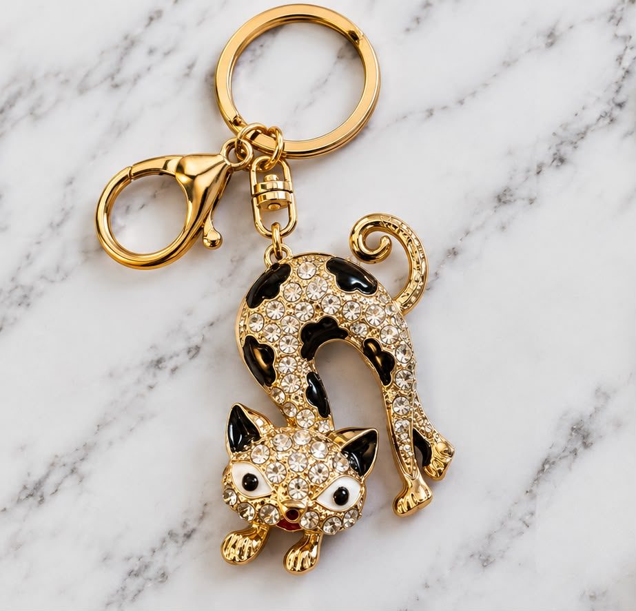 Gatito dorado/negro