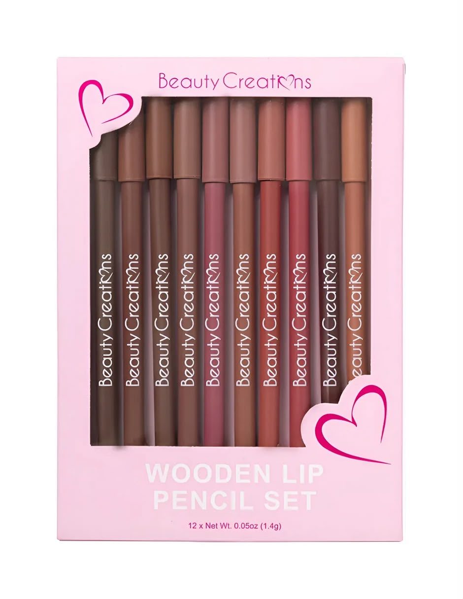 SET DE DELINEADORES LABIALES BEAUTY CREATIONS