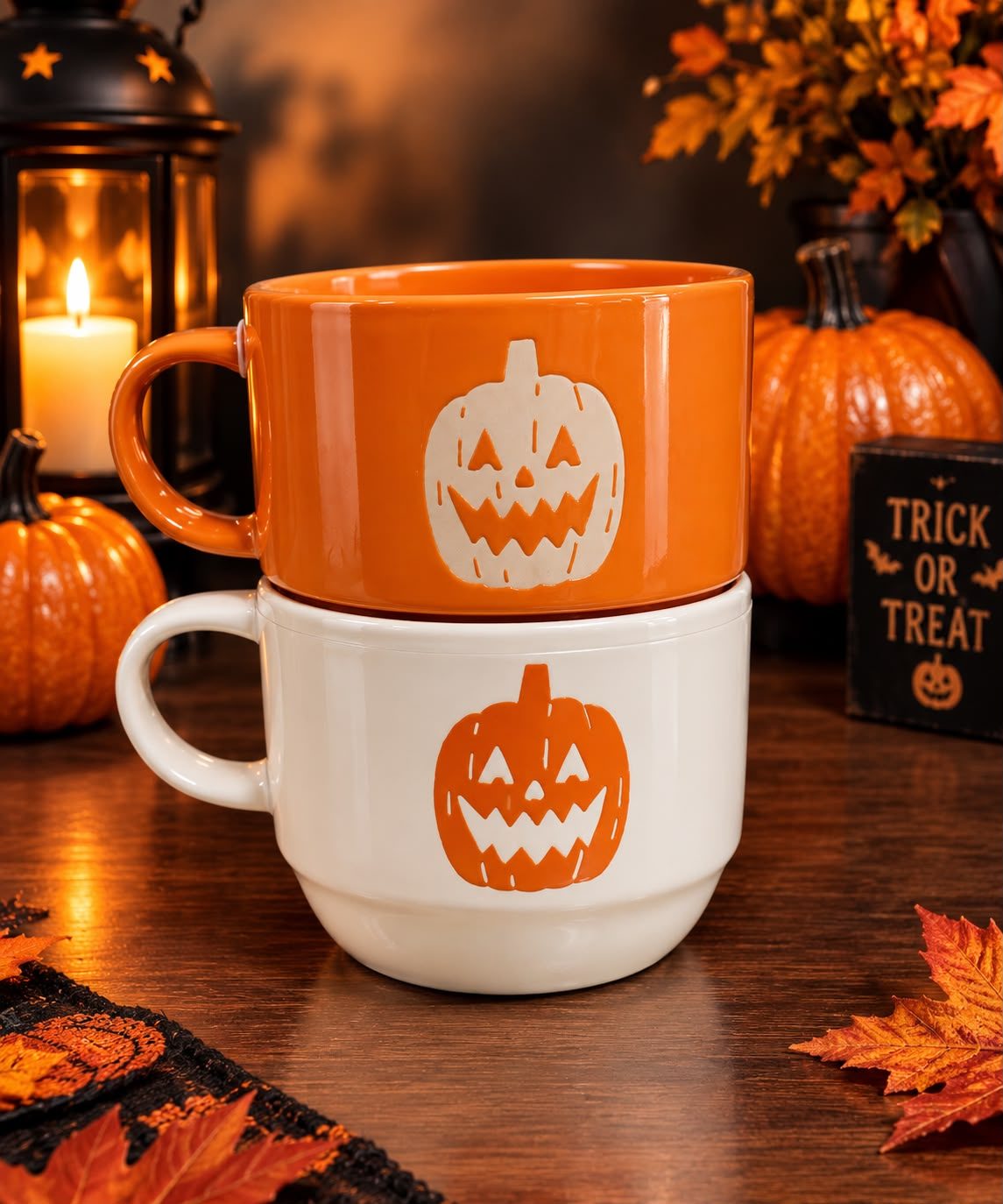 TAZAS DUO CALABAZAS