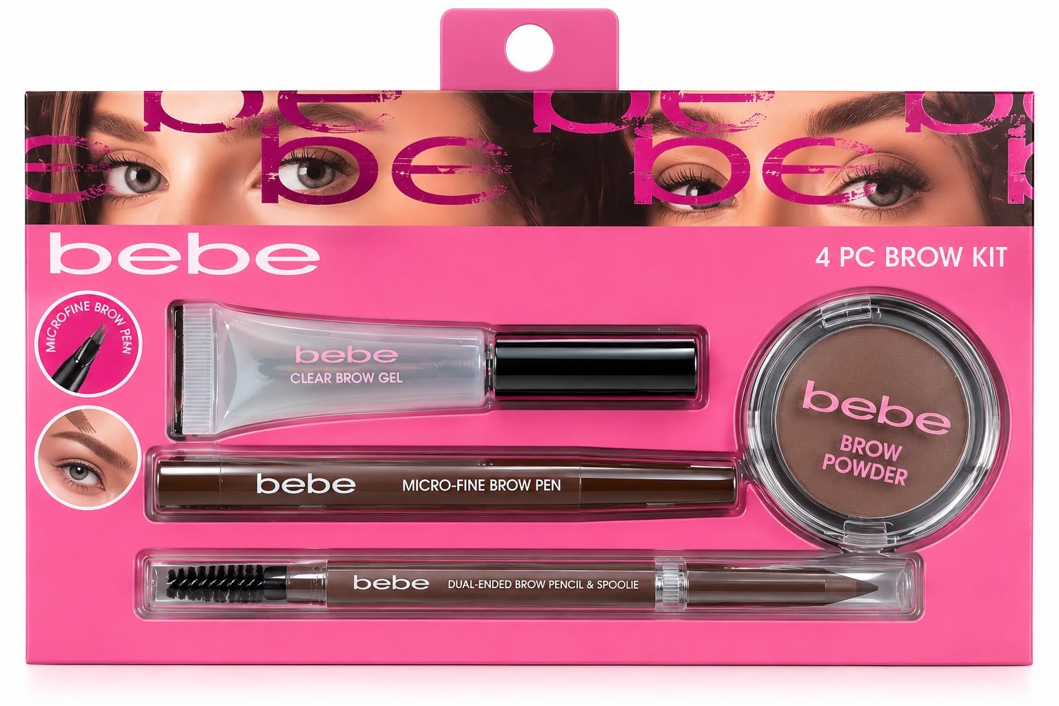 bebé 4pc brow kit