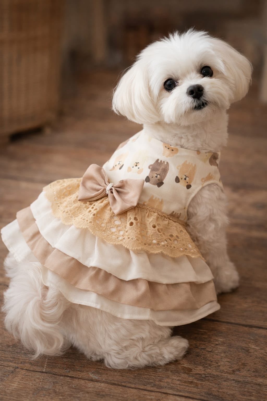 | Vestido perritos cafés | XS | 2 |
