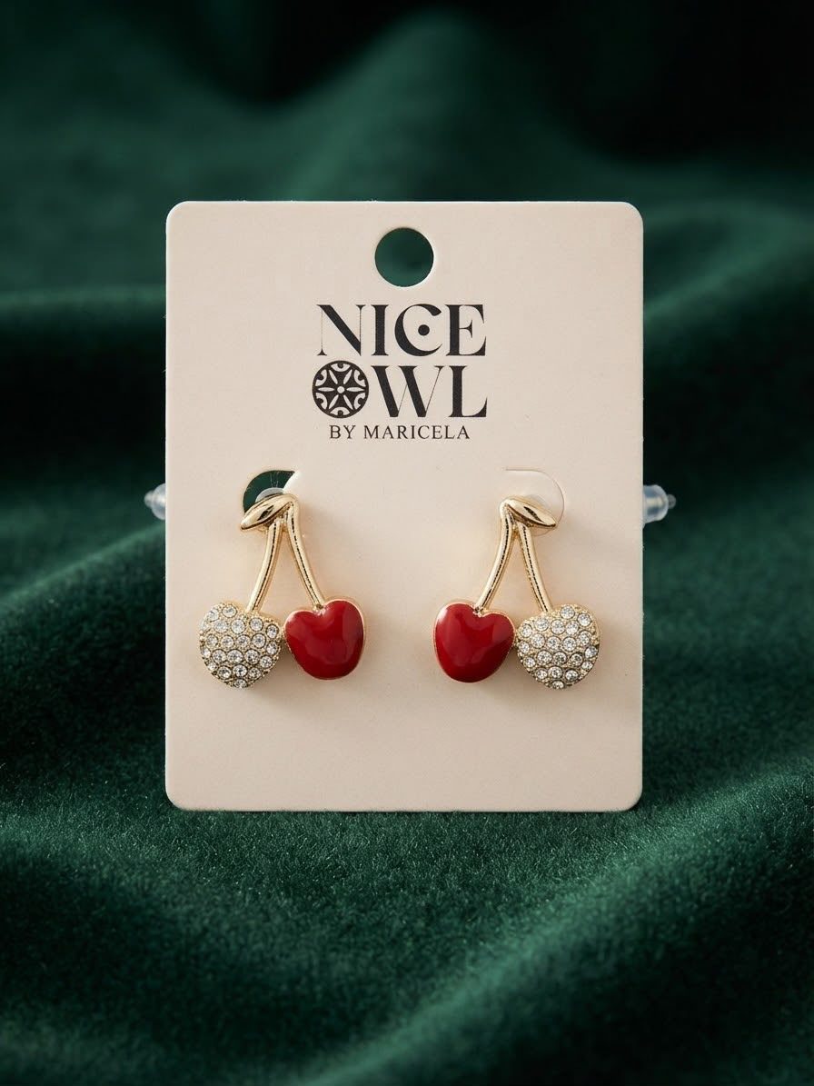 Aretes Cherrie oro